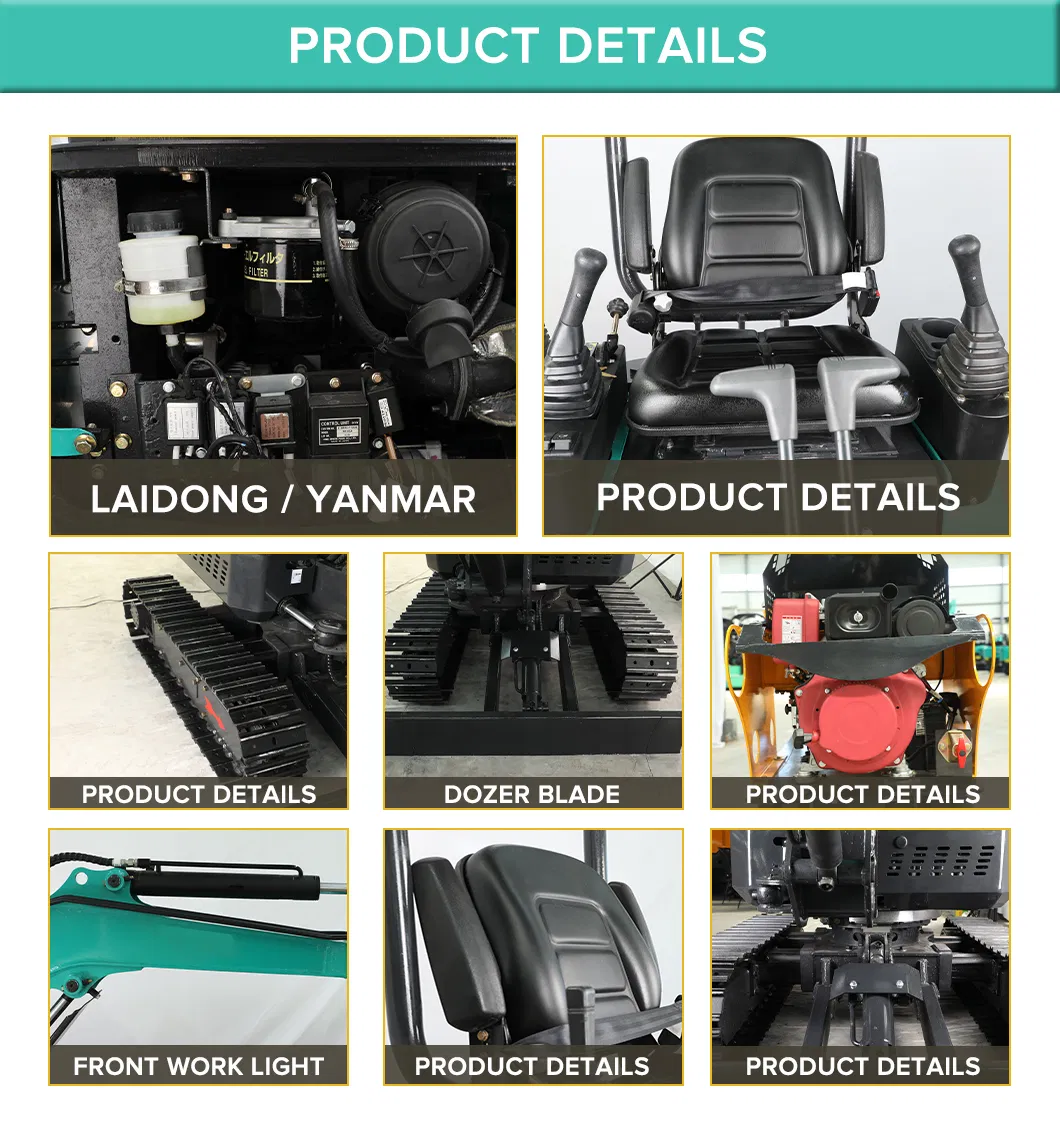 Jkw-20 ISO Approved Chinese Cheap Mini Small Crawler Excavator
