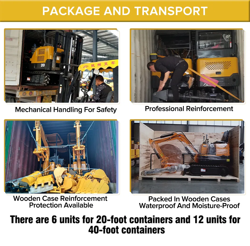 Jkw-20 ISO Approved Chinese Cheap Mini Small Crawler Excavator