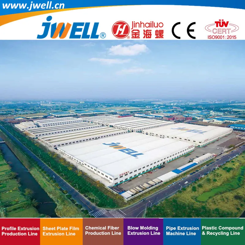 Jwell-Pet Plastic Twin Screw Dyer -Free Vented Sheet Recycling Agricultural Making Extrusion Machine Used for Thermoforming Packaging Industry Factory Price