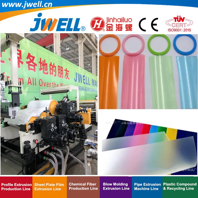 Jwell-Pet Plastic Twin Screw Dyer -Free Vented Sheet Recycling Agricultural Making Extrusion Machine Used for Thermoforming Packaging Industry Factory Price