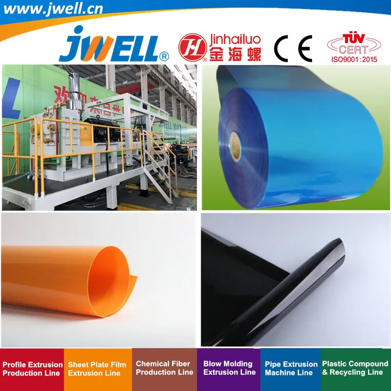 Jwell-Pet Plastic Twin Screw Dyer -Free Vented Sheet Recycling Agricultural Making Extrusion Machine Used for Thermoforming Packaging Industry Factory Price