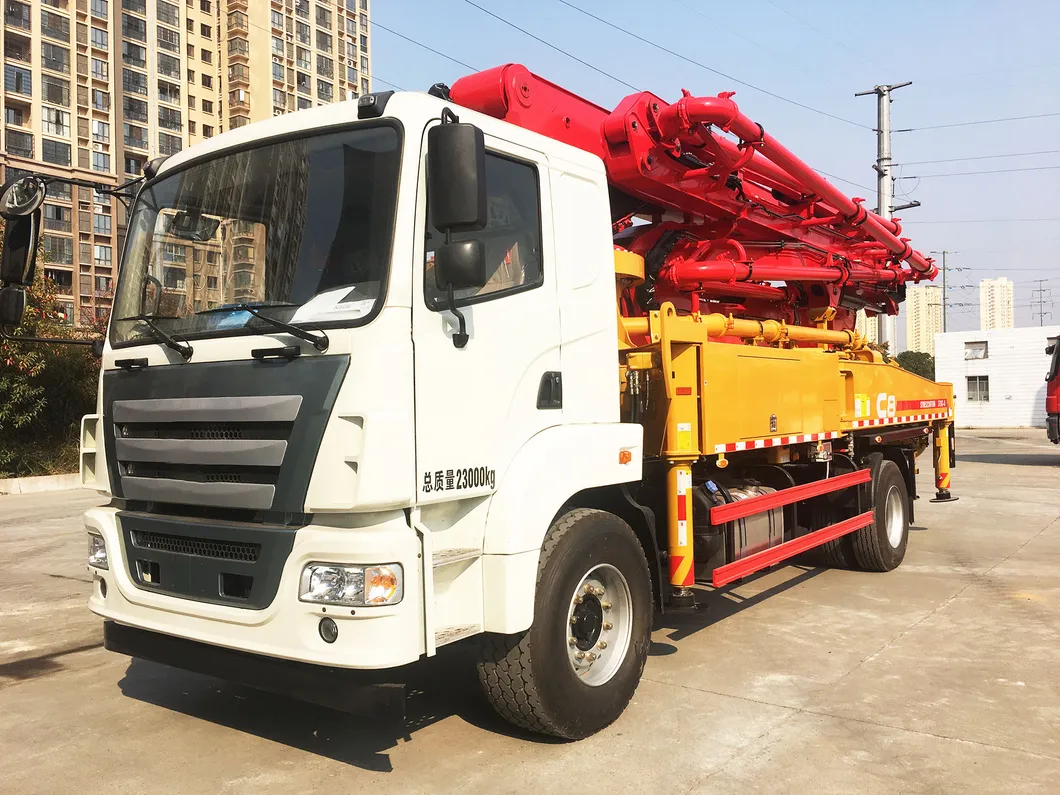Large Flow 37m Truck Mounted Concrete Pump (SYG5260THB 370C-10)