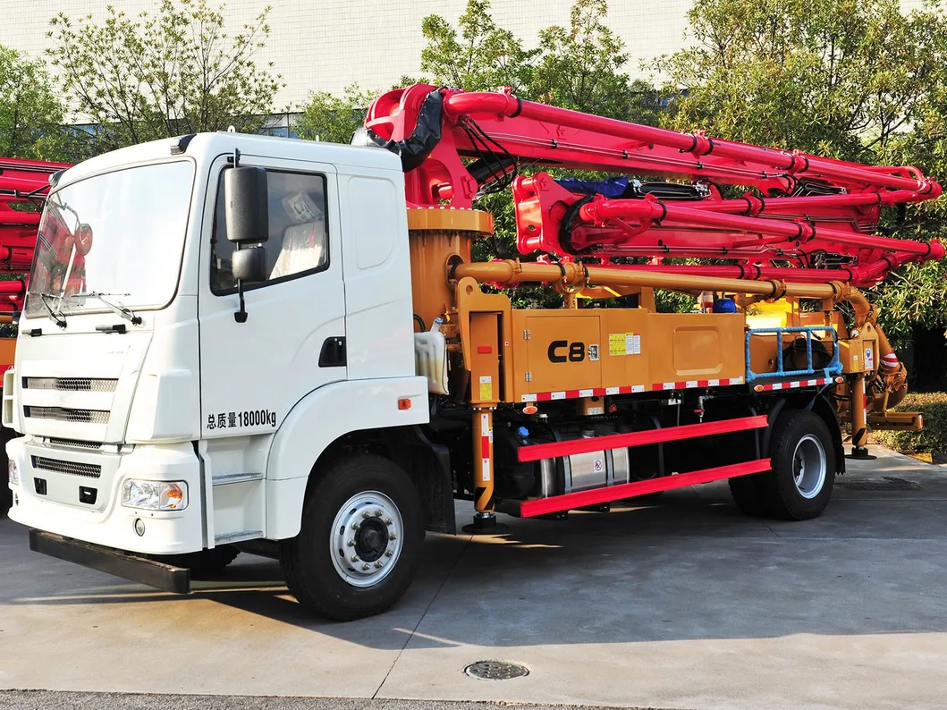 Large Flow 37m Truck Mounted Concrete Pump (SYG5260THB 370C-10)