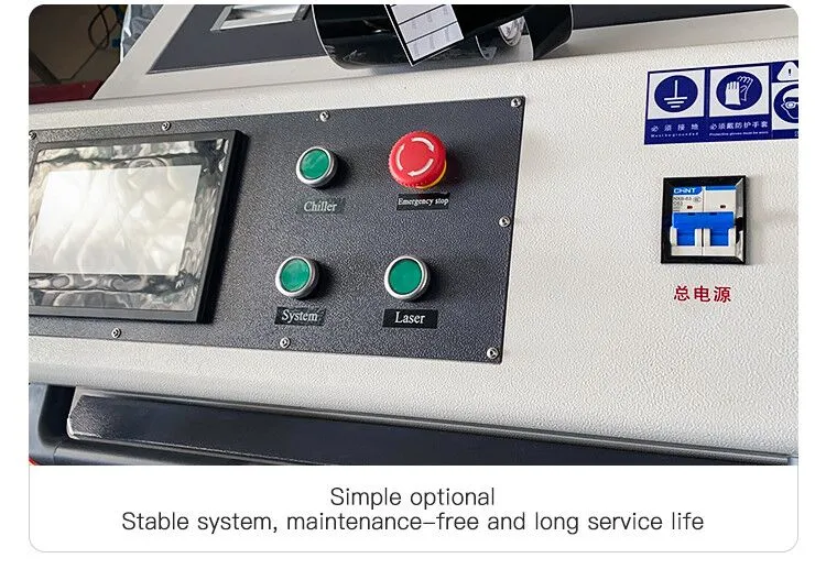 Laser Rust Removal Fiber Laser Cleaning Machine for Steel Paint Removal Oily 1000W 1500W