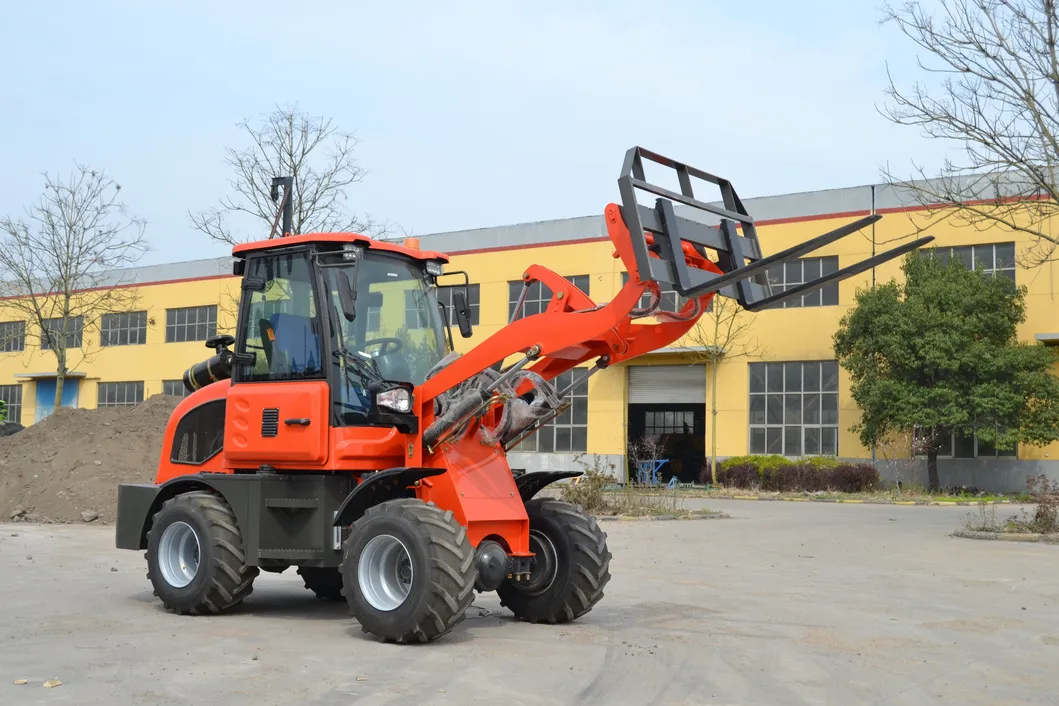 Lgcm CE Red Wheel Loader 0.8ton with Cheap Price