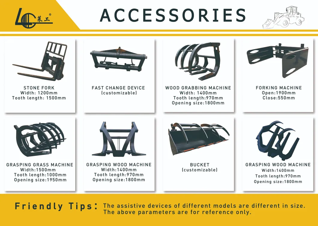 Lgcm CE Red Wheel Loader 0.8ton with Cheap Price