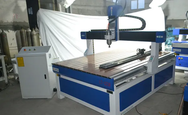 Low Price 2.2kw/ 3.0kw Spindle 4axis CNC Engraving Machines 1212/1218 /1224 CNC Router