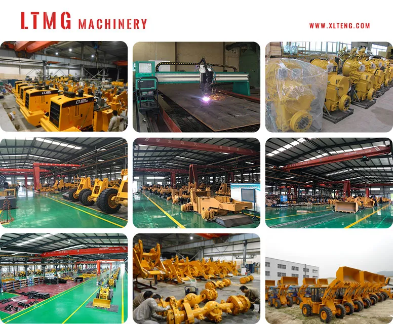 Ltmg USA Technology Transmission 8t 8 Ton 988 Wheel Loader with Cummin-S Engine