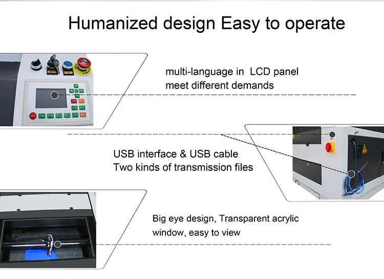 Metal and Nonmetal CO2 1390 1610 Cutting Laser Machine for Wood MDF Plastic Acrylic Plywood Plastic PVC