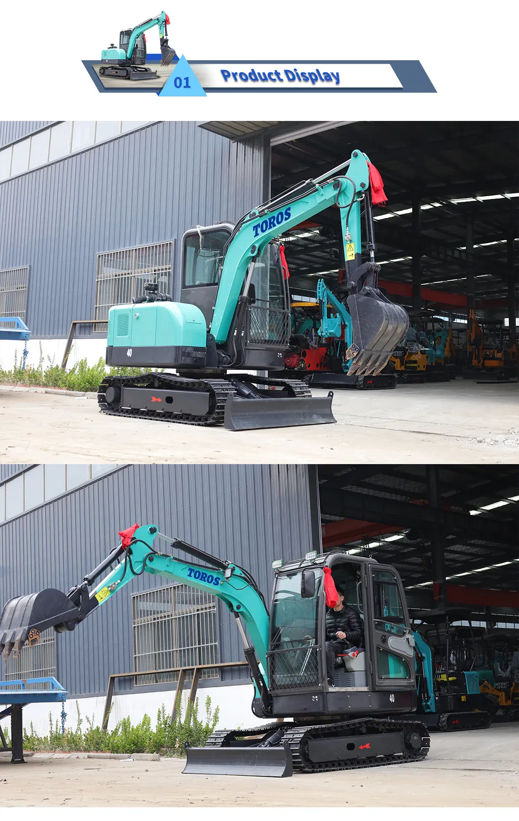 Mini Excavator 4ton with Cheap Price