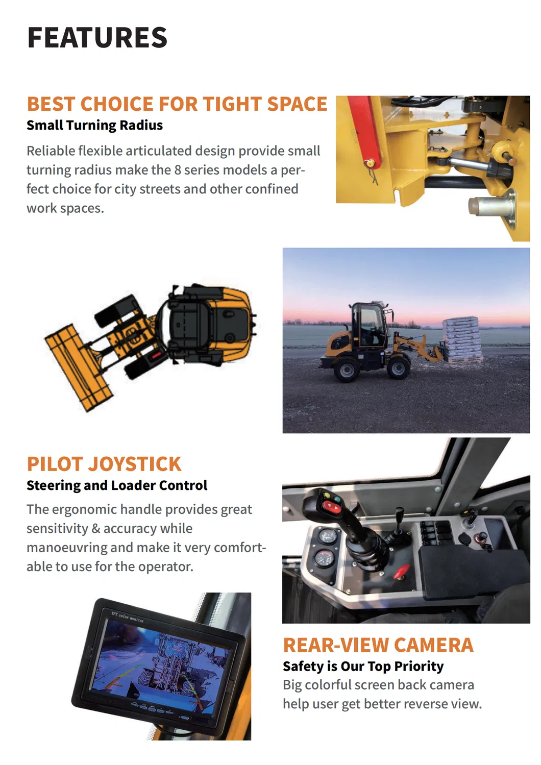 Mini Wheel Loader 1 1.2 Ton Wheel Loader R430 Small Cm912 Factory Price Sells Well