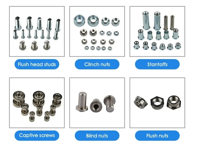 Model: Ulyp-518 8 Tons Manual Operated Self Clinching Nut Insertion Press Machine for Size From M3 to M8