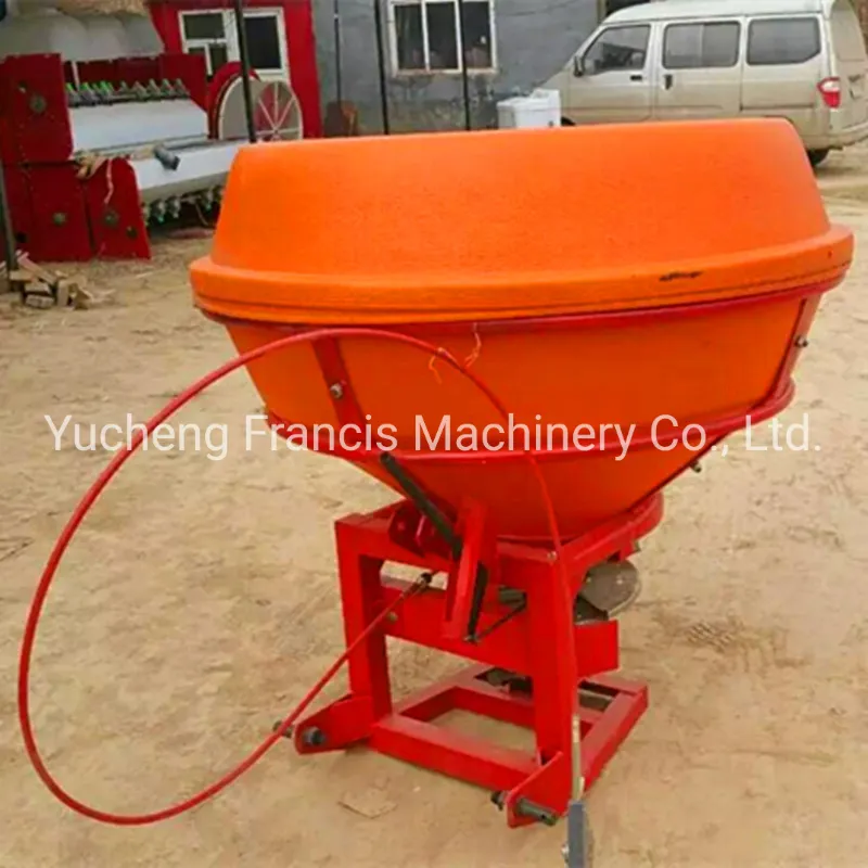 Mounted Fertilizer Spreader Bucket Granular Powder Fertilizer Spreading Machine