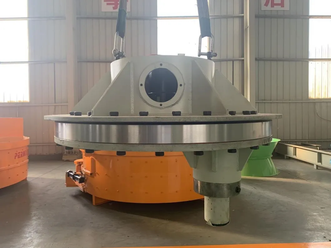Mpc500planetary Concrete Pan Mixer for Block Making