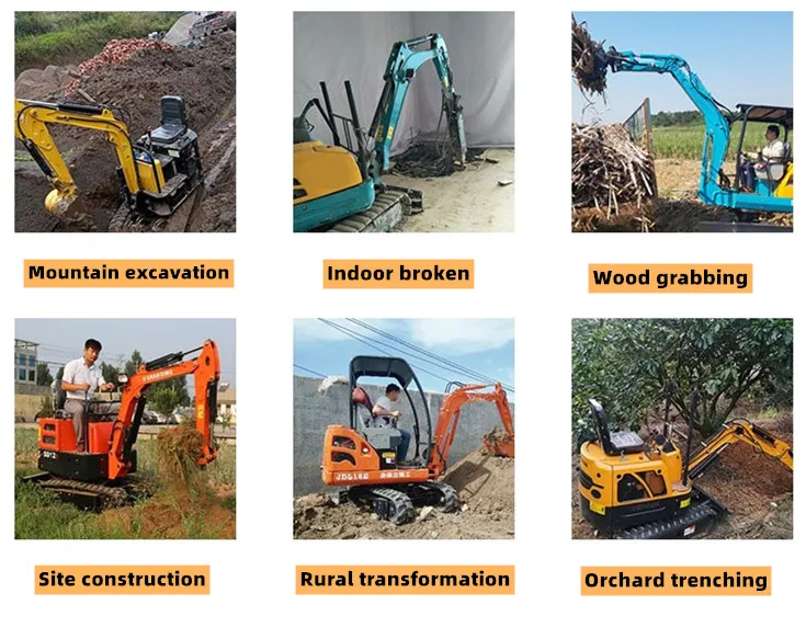 Multifunction 2.0 Ton Mini Excavator with Japan Imported Engine for Sale