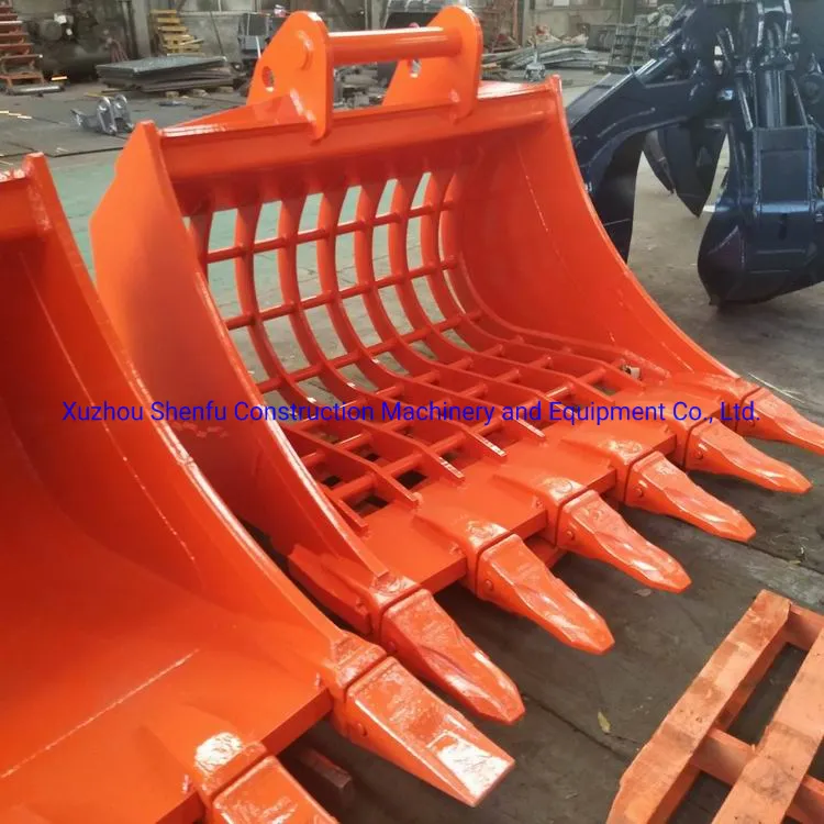 New Condition Excavator Riddle Bucket for 25tons Digger Parts