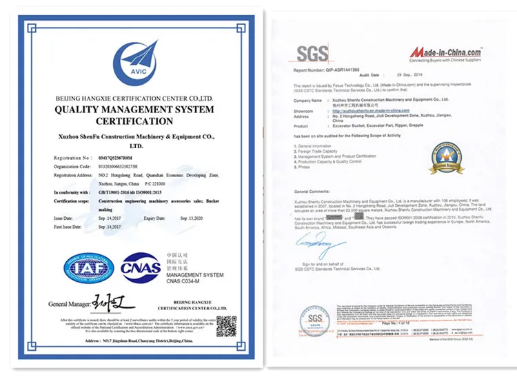 New Condition Excavator Riddle Bucket for 25tons Digger Parts