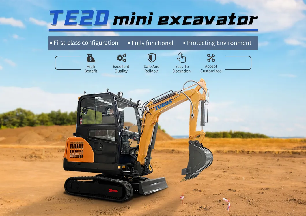 New Excavator Price 2 Ton Mini Excavator Digging Hydraulic Small Micro Digger Machine Prices for Sale