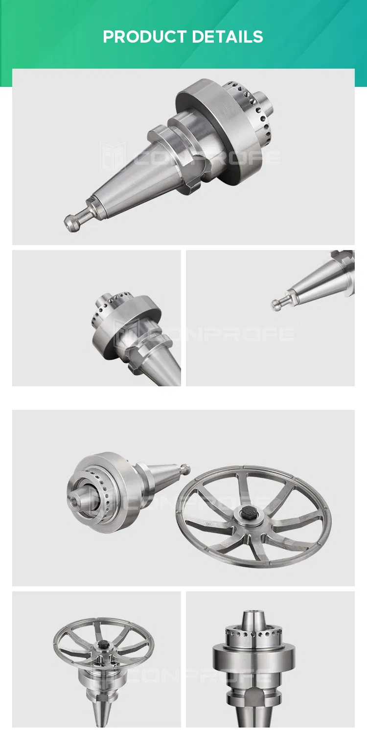New Technology Ultrasonic Tool Holder High-Speed Carwing and Milling Machine Stainless Steel Material Bt30-Teth Shrink-Fit
