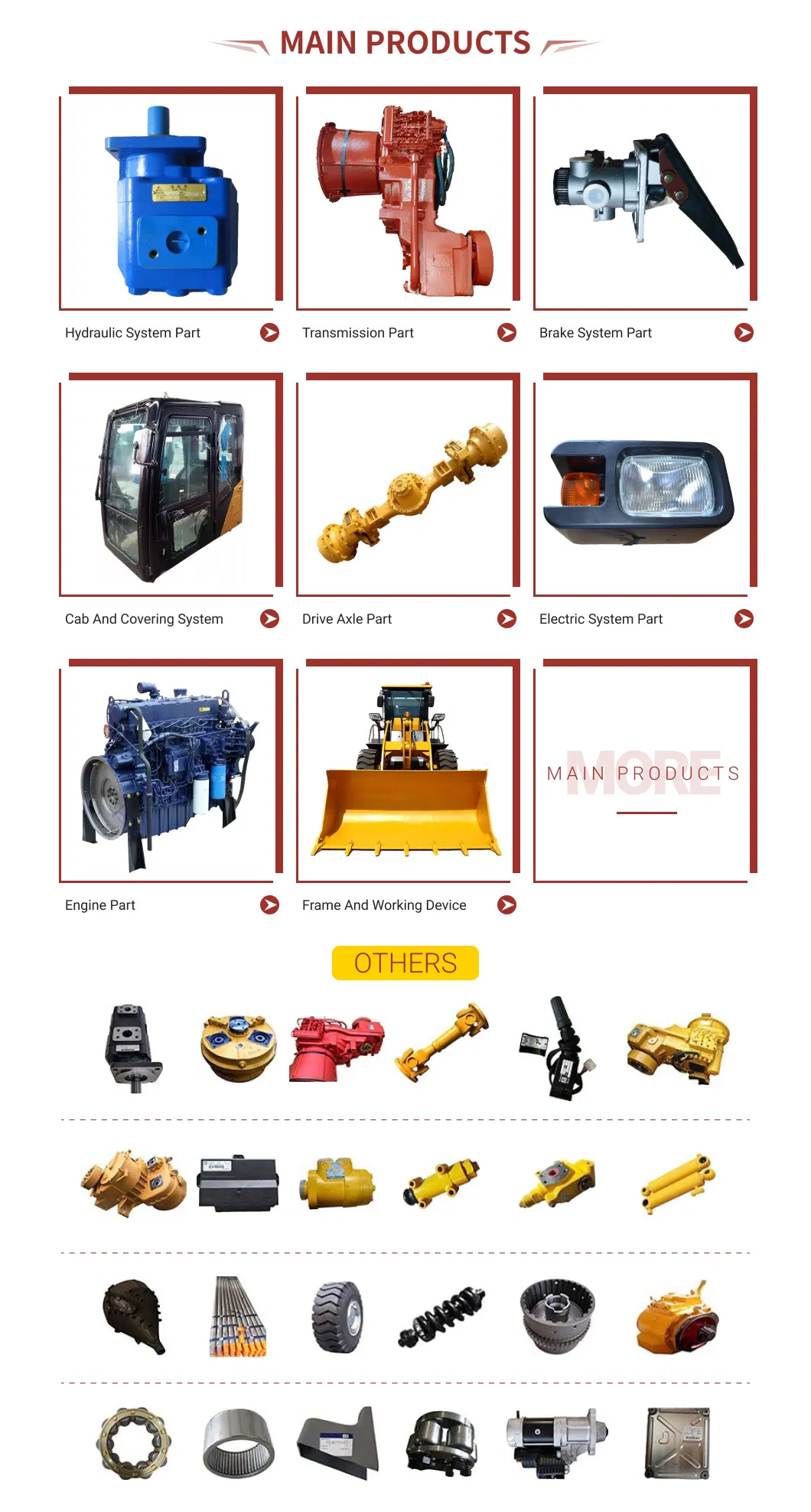 New Wei Chai Diesel Engine Parts for Wheel Loader with Water Pump and Oil Filter