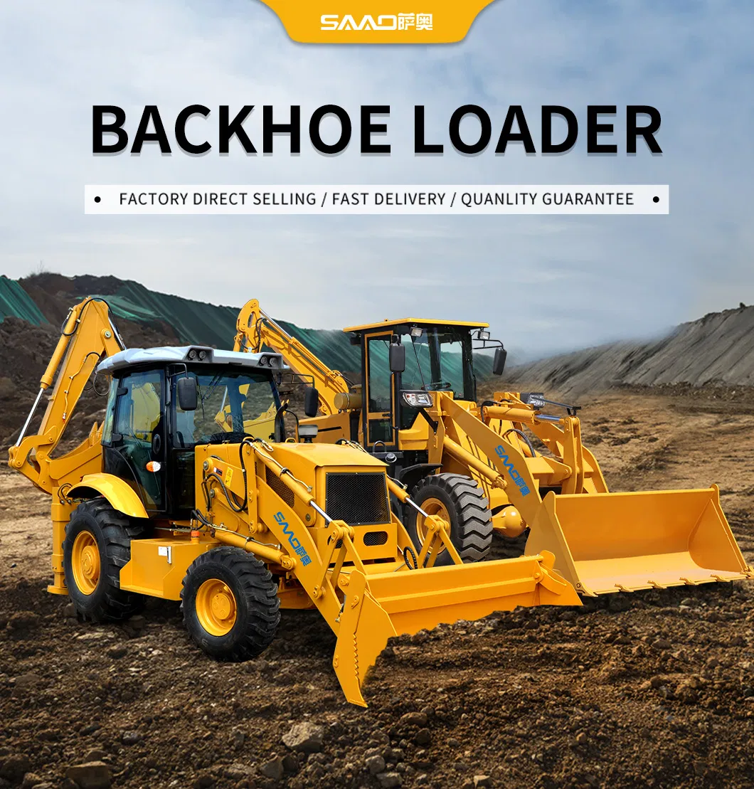 New Wheel Loader Mini Cheapers Backhoe Loader