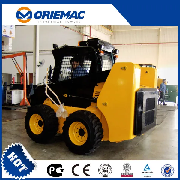 Oriemac Mini Front End Tractor Skid Steer Loader Xt750 with Optional Attachments for Sale