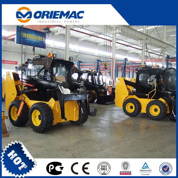 Oriemac Mini Front End Tractor Skid Steer Loader Xt750 with Optional Attachments for Sale