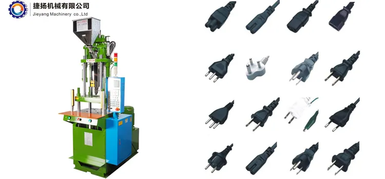 Plastic Plug Wires Vertical Injection Molding Machinery