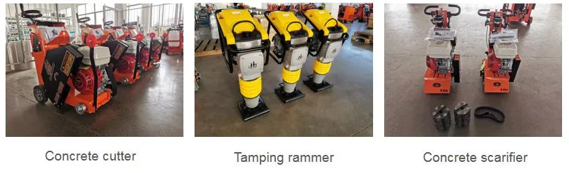 Plate Compactor Jhc-2500 Plate Compactor Tamper Honda Gx200 7HP 300lbs Heavy Duty