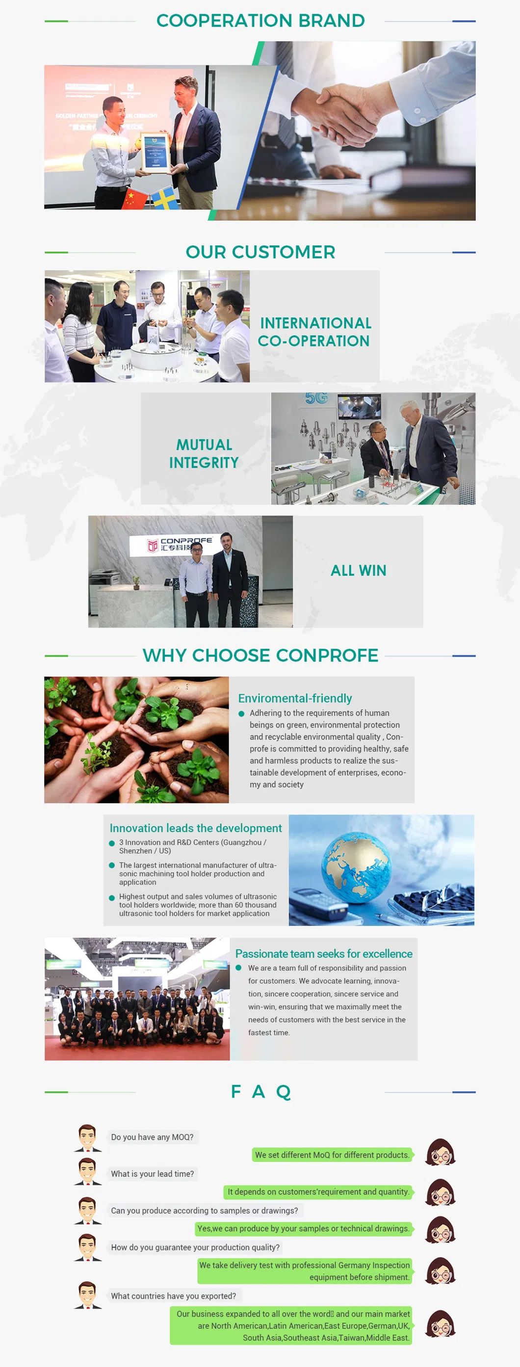 PLC Control System Vertical Metal Milling Machine CNC 3 Axis