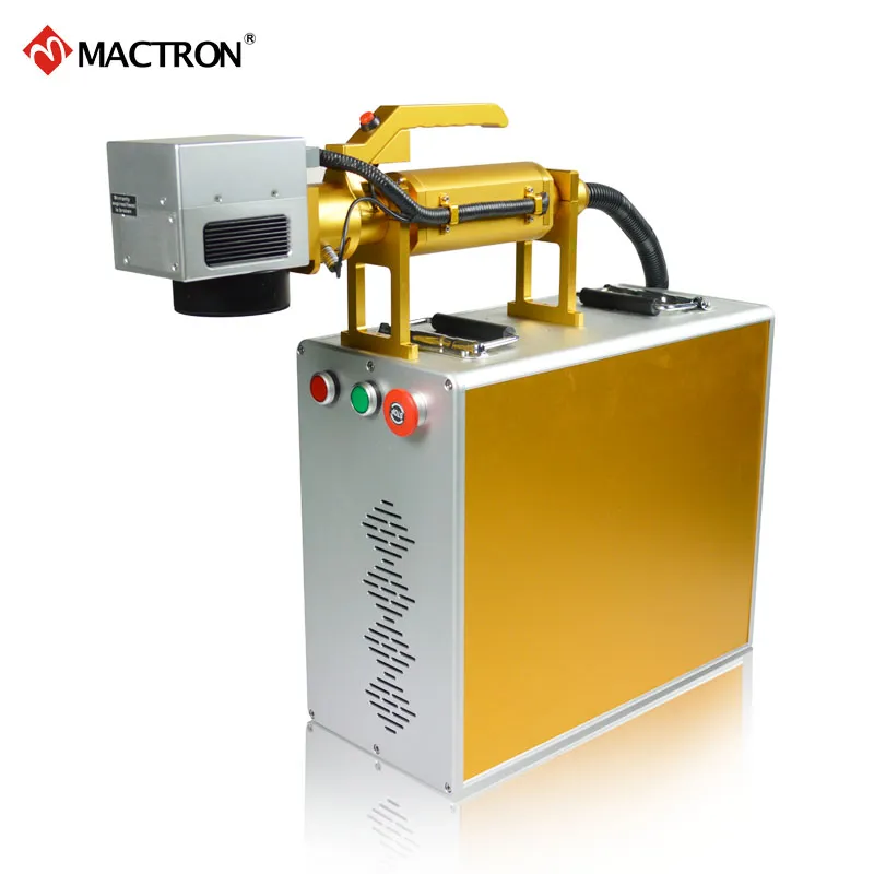 Portable 20W 30W Desktop Fiber Laser Engraving Machine for Steel and Aluminum