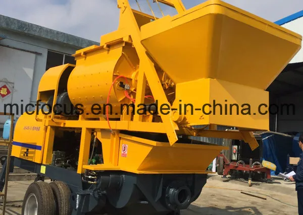 Portable Pumpcrete with Js500 Concrete Mixer
