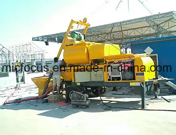 Portable Pumpcrete with Js500 Concrete Mixer