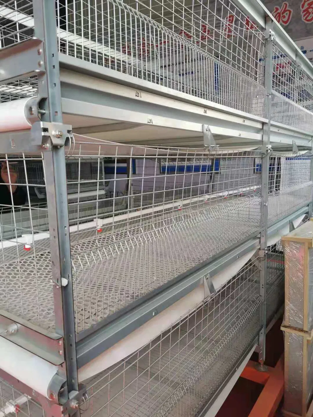 Poultry Farm Equipment Battery Cage for Broiler Hot Galvanized Wiremeshes