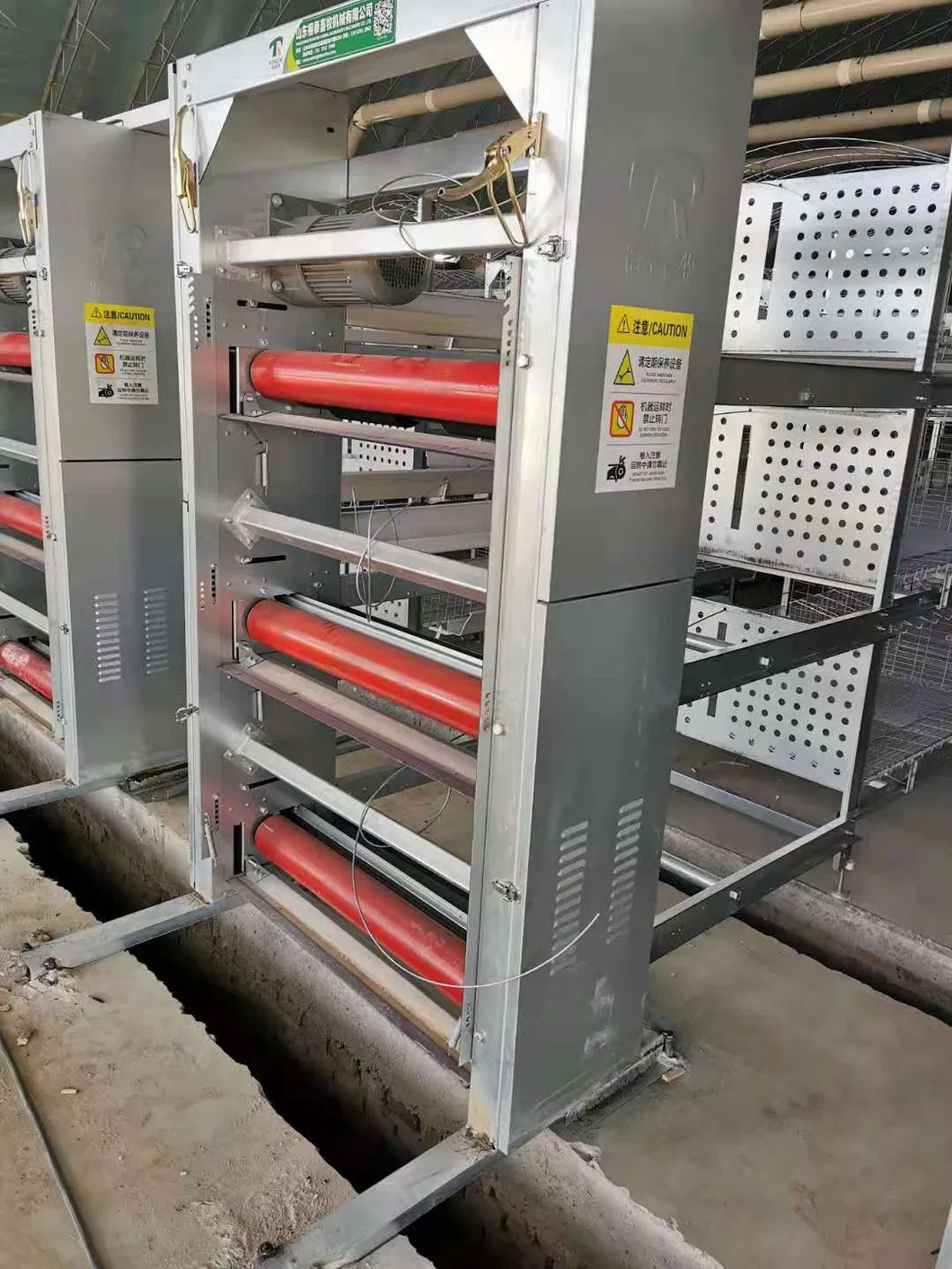 Poultry Farm Equipment Battery Cage for Broiler Hot Galvanized Wiremeshes