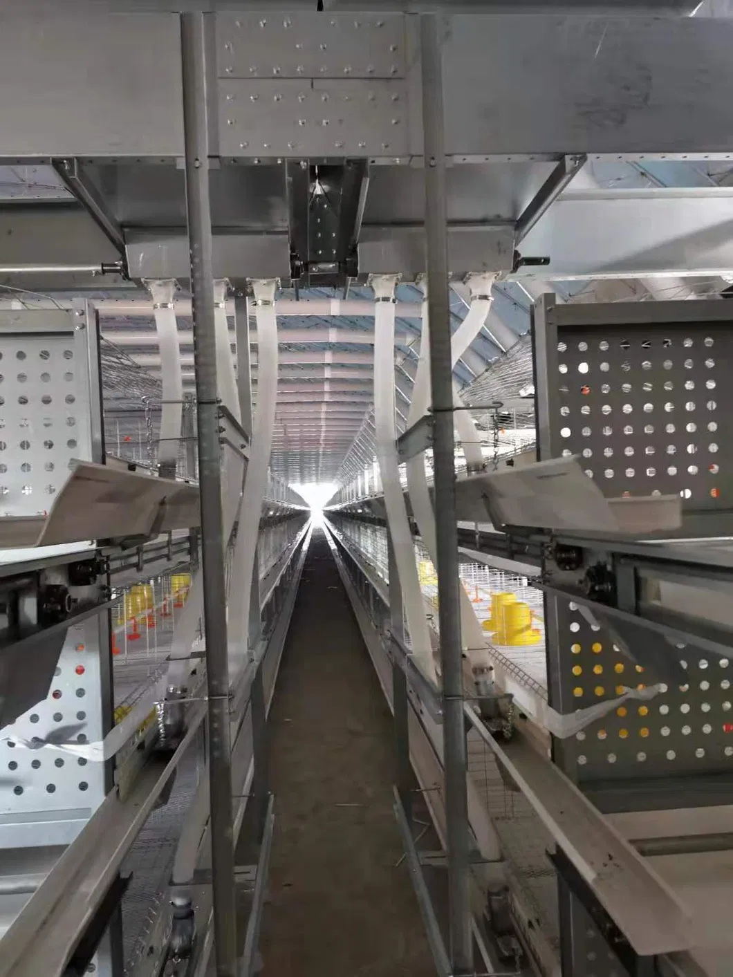 Poultry Farm Equipment Battery Cage for Broiler Hot Galvanized Wiremeshes