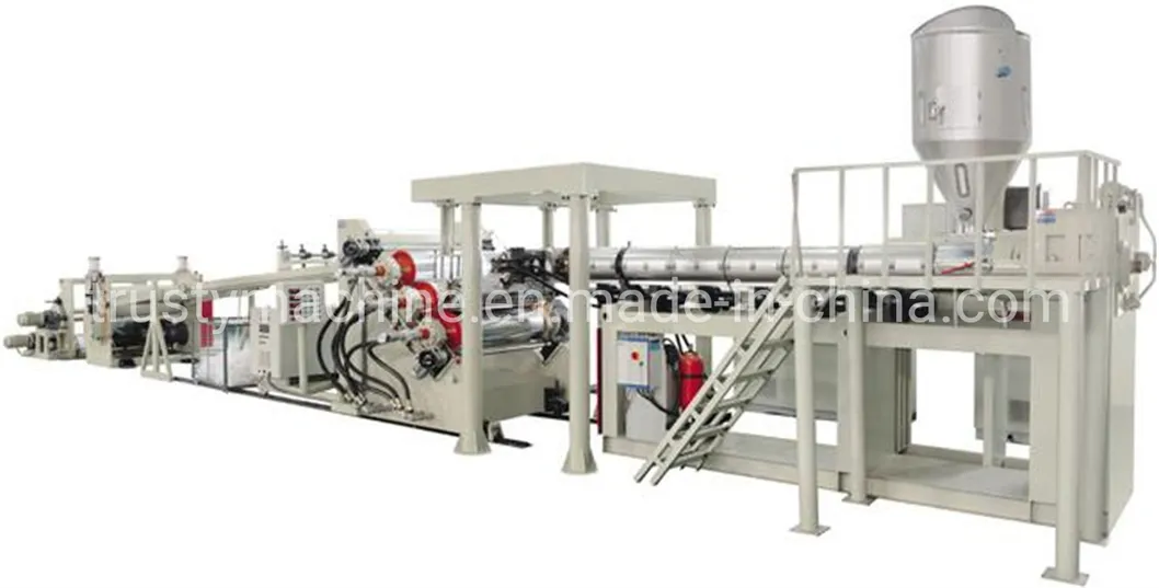 PP PE ABS Sheet Making Machine PE PP ABS Extruder Production Line