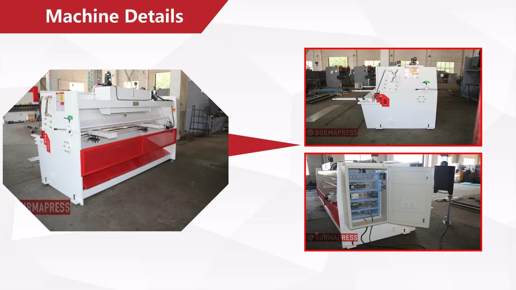 QC12y-6X3200 New European Safety Hydraulic Guillotine Shearing Machine Cutter