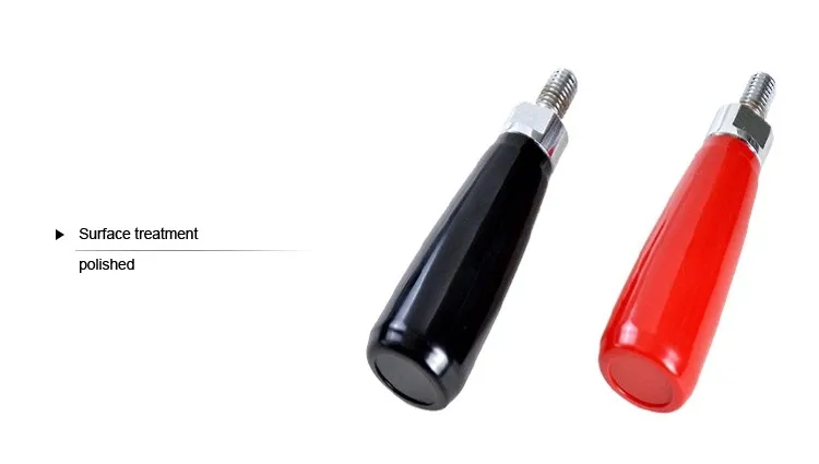 Quality Handle Knob Red Black Revoling Handle