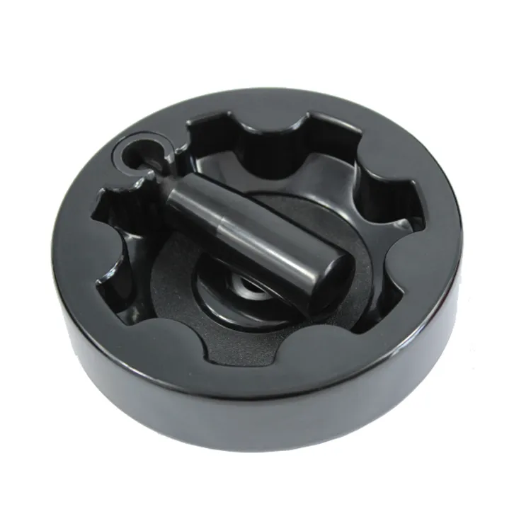 Quality Safety Plastic/Bakelite Handwheel with Folding Revolving Handle