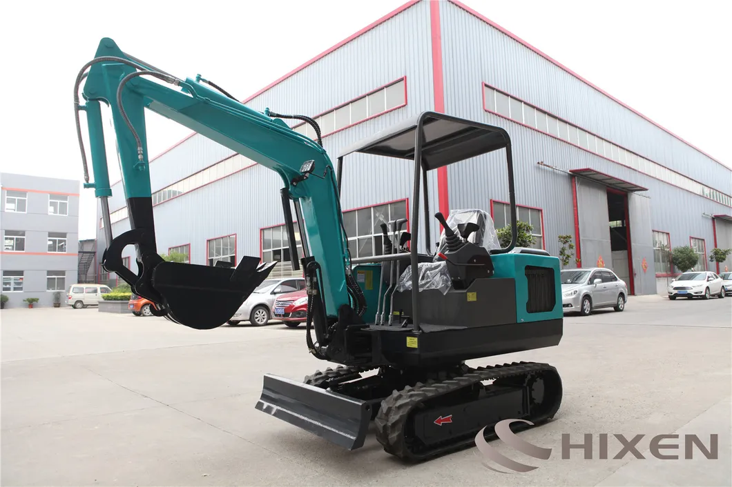 Replaceable Accessories 2ton Rubber Track Small Digger Mini Excavator From Factory