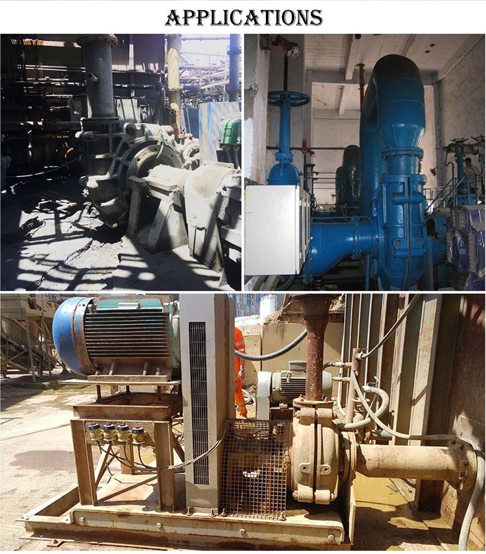 Resistant Centrifugal Mining Slurry Pump Rubber Impeller