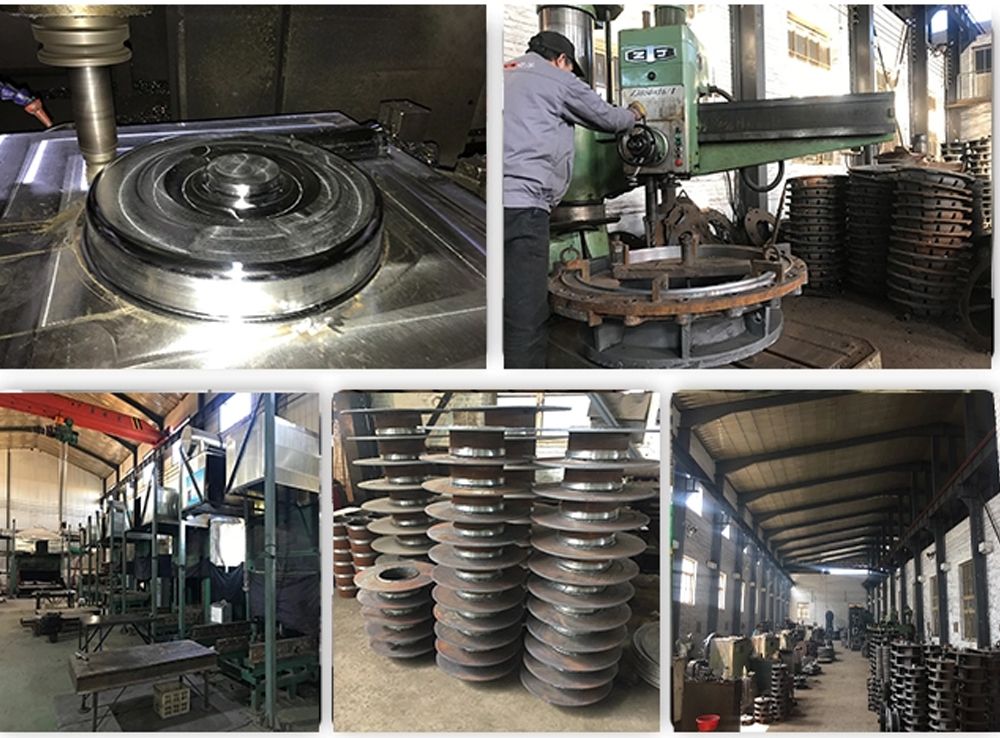 Resistant Centrifugal Mining Slurry Pump Rubber Impeller