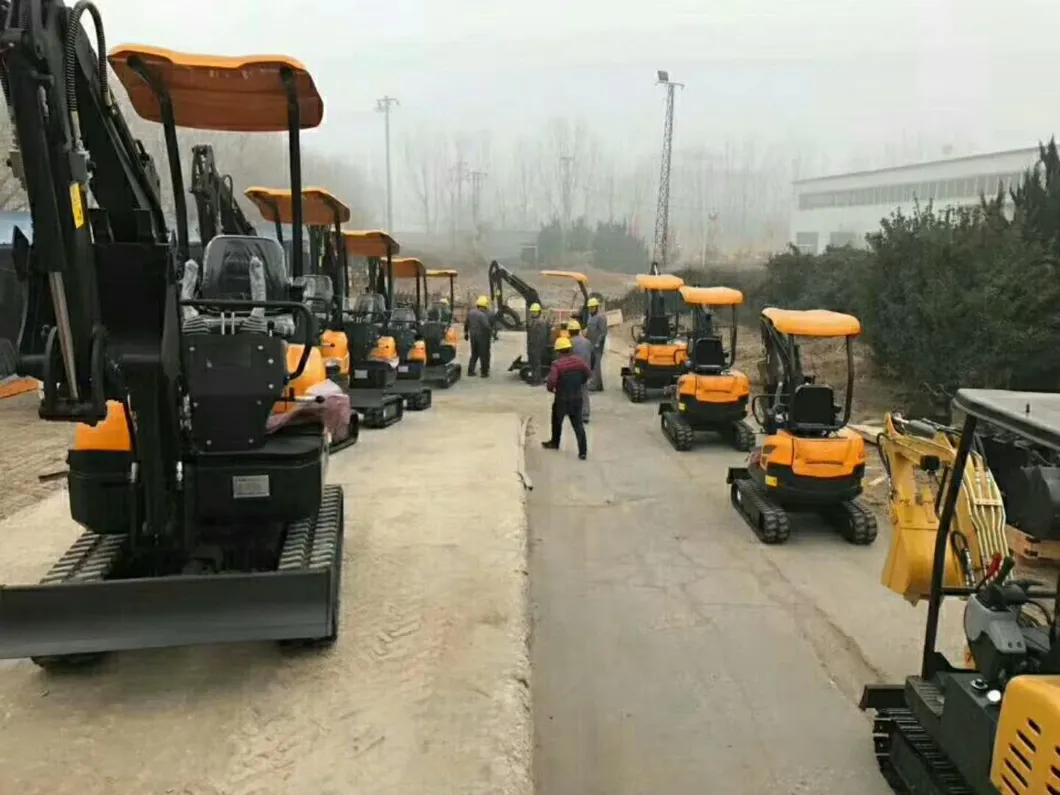 Rhinoceros China Small Mini Excavator Xn16 1600kg with Factory Price