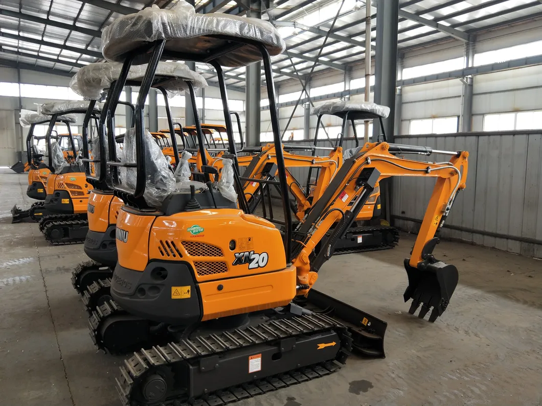 Rhinoceros Europe Five Standard Mini Bagger, Mini Excavadora 2ton for Sale