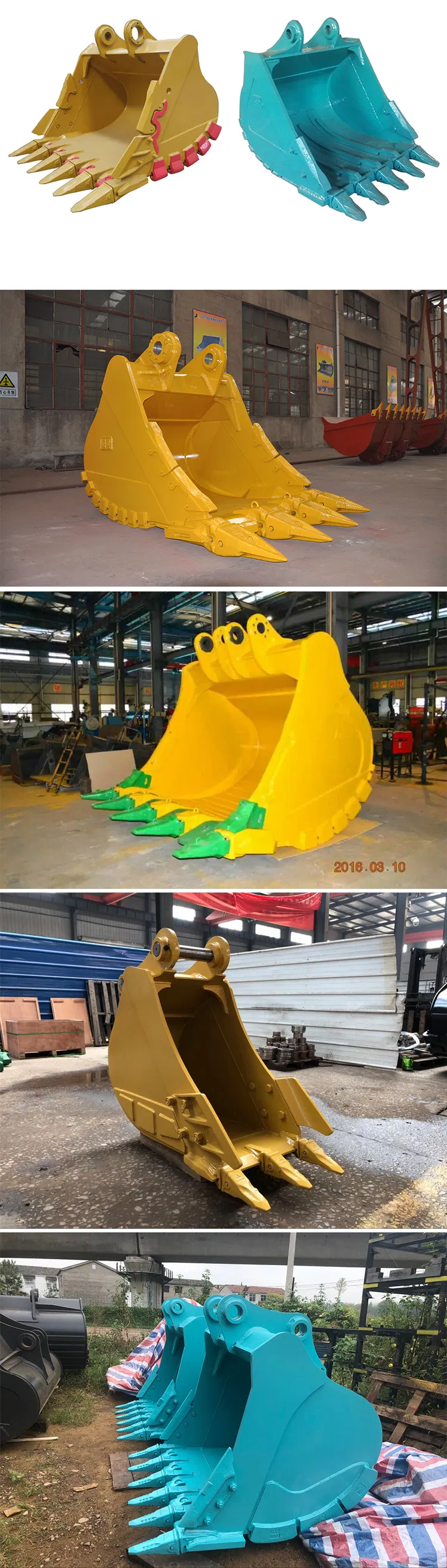Rsbm HD Bucket for 12-18ton Excavator