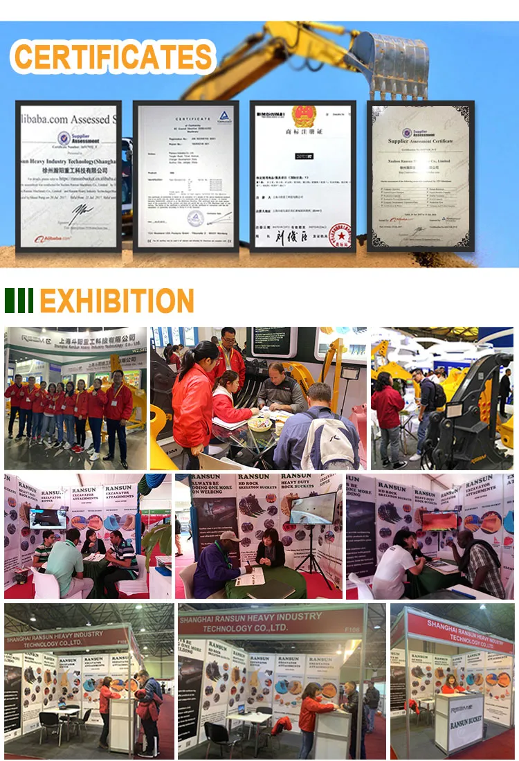 Rsbm HD Bucket for 12-18ton Excavator