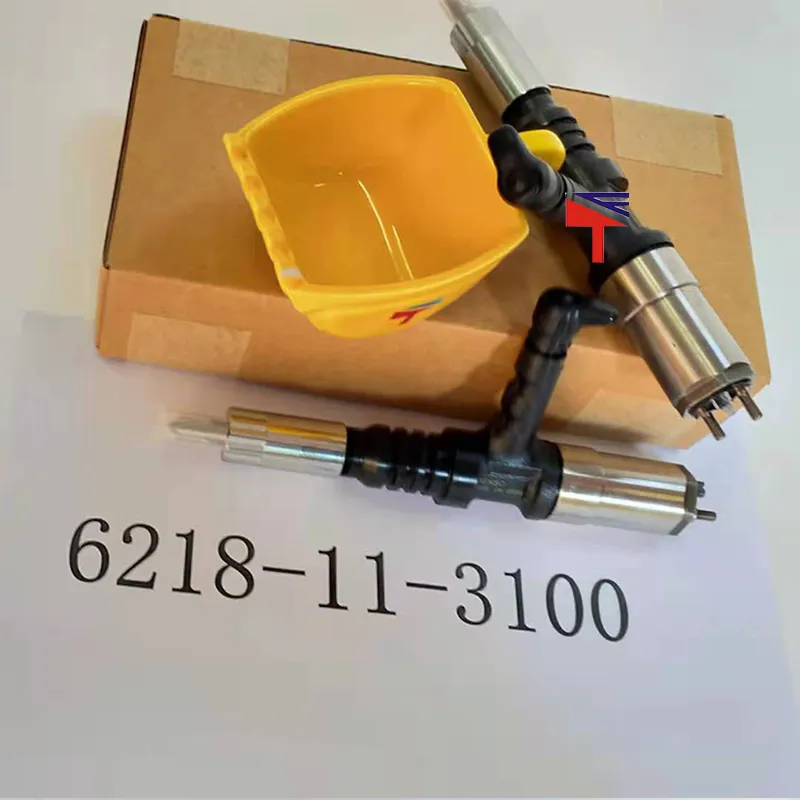 S6d140e Engine Accessories PC600-8 PC750 Excavator Accessories Fuel Injector