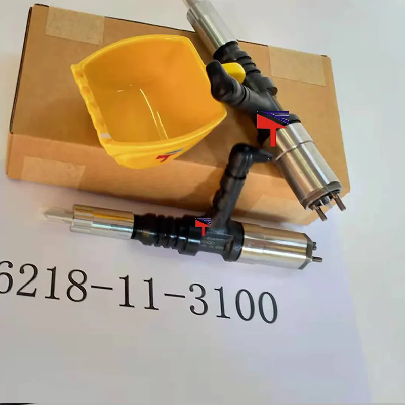 S6d140e Engine Accessories PC600-8 PC750 Excavator Accessories Fuel Injector