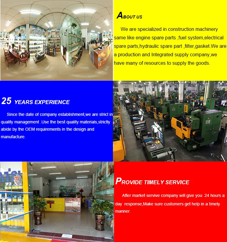 S6d140e Engine Accessories PC600-8 PC750 Excavator Accessories Fuel Injector